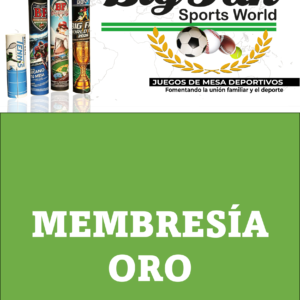 Big Fan World - Membresía anual ORO